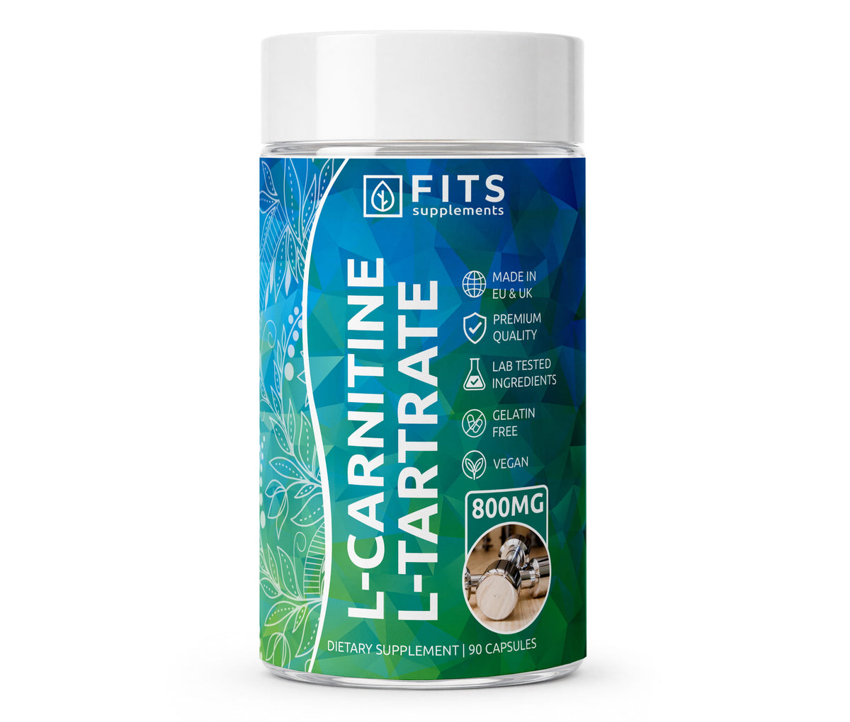 L-Carnitina L-Tartrato 800mg 90 capsule