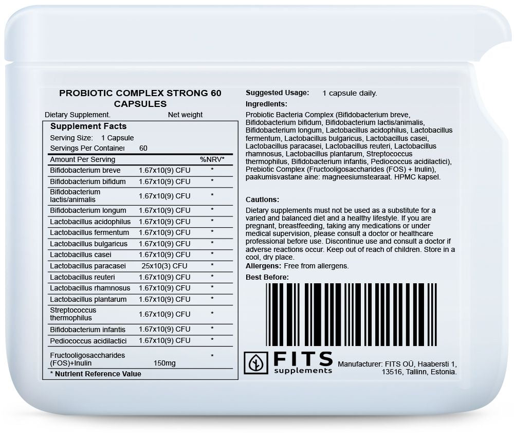 Complesso Probiotico Forte 60 capsule
