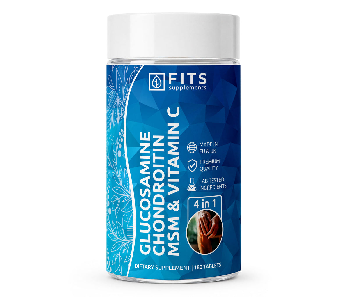 Glucosamina, Condroitina, MSM e Vitamina C 180 compresse