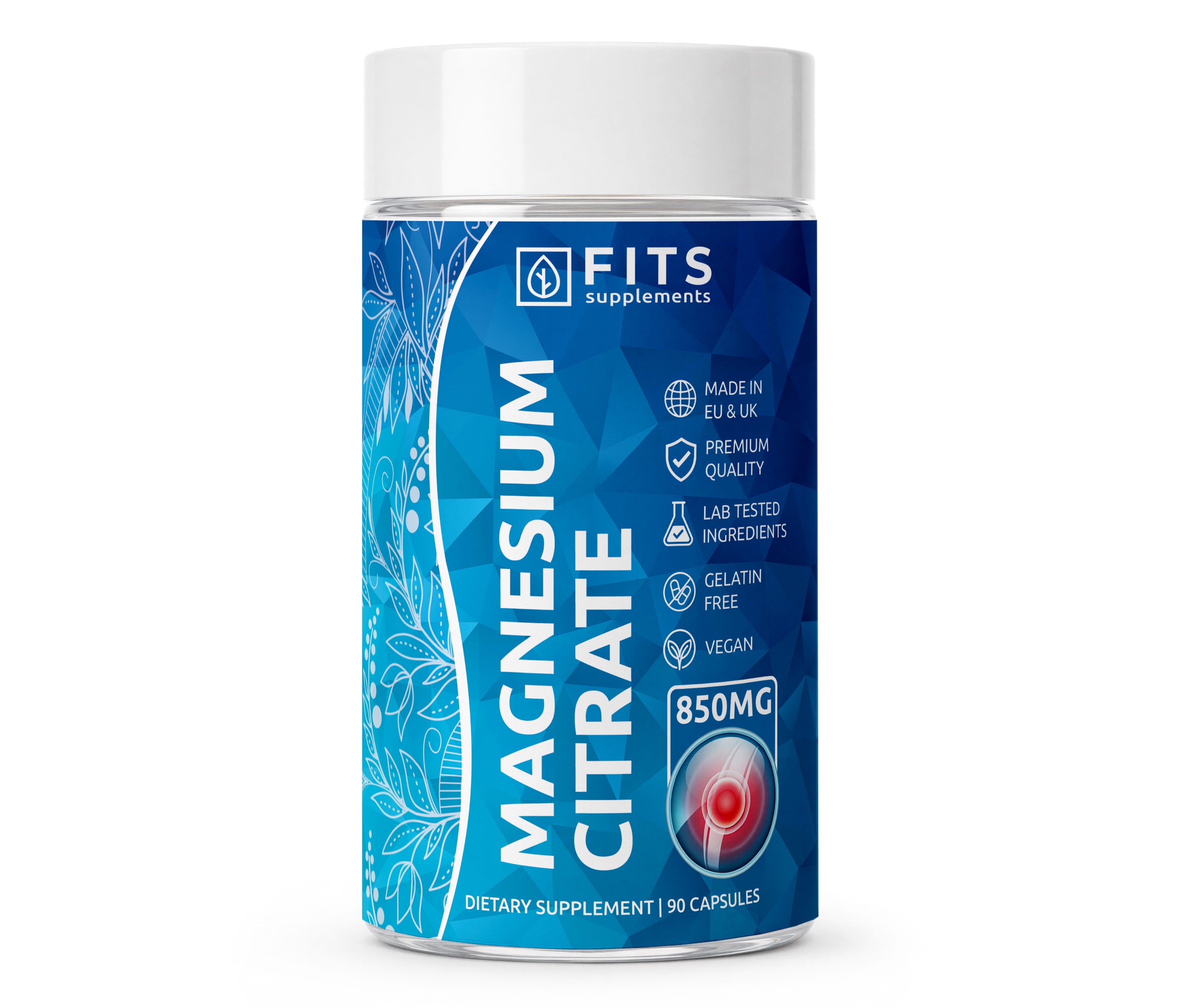 Magnesium Citrate 850mg 90 capsules
