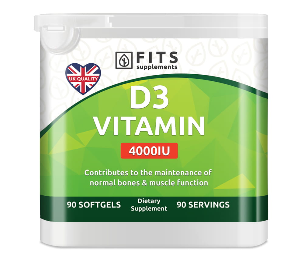 Vitamin D3 4000IU 90 softgels