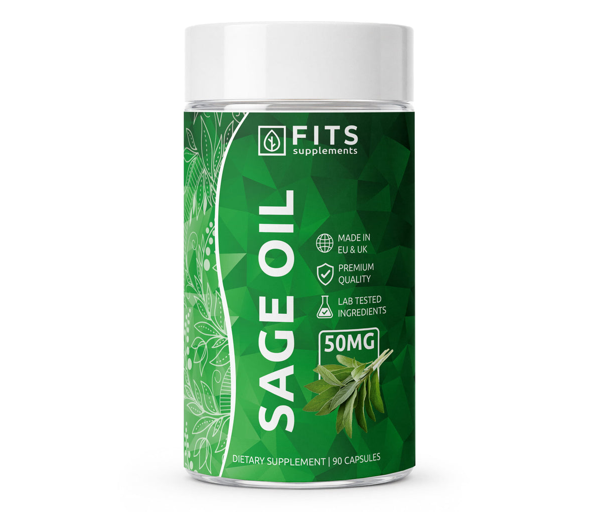 Olio di salvia 50mg 90 capsule