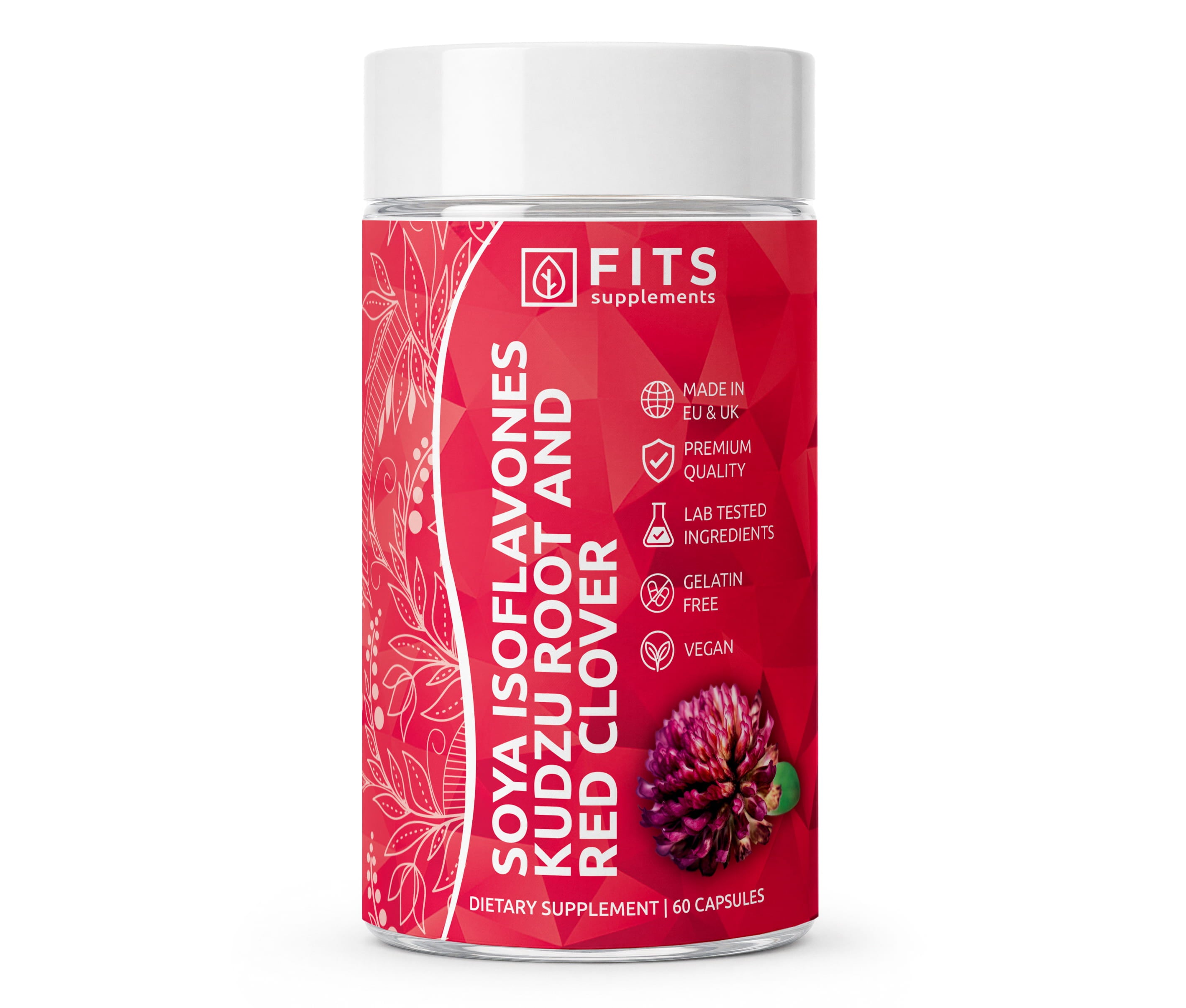 Isoflavoni di soia, radice di kudzu e trifoglio rosso 60 capsule