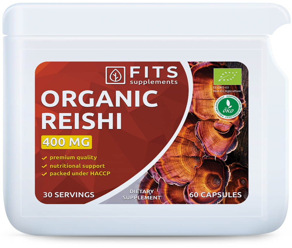 FITS Reishi biologico 400mg 60 capsule - 1