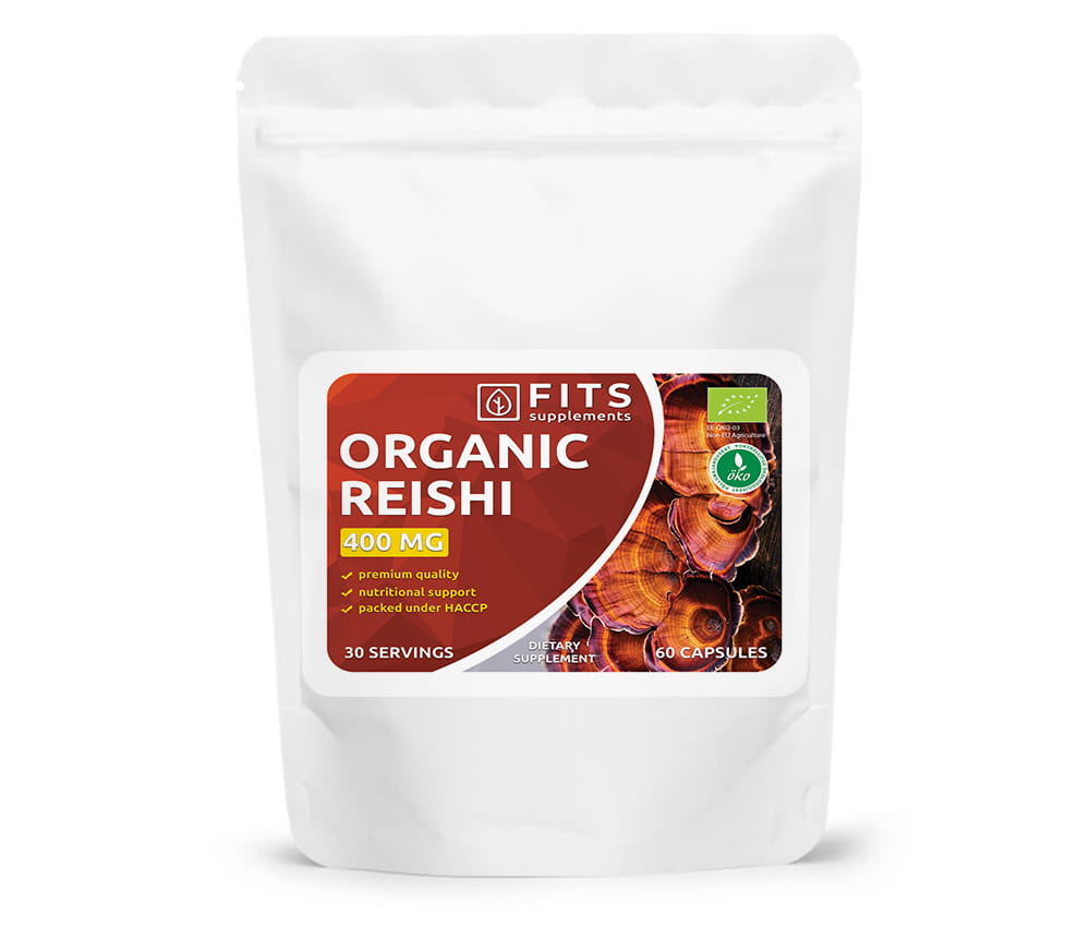 Reishi biologico 400mg 60 capsule