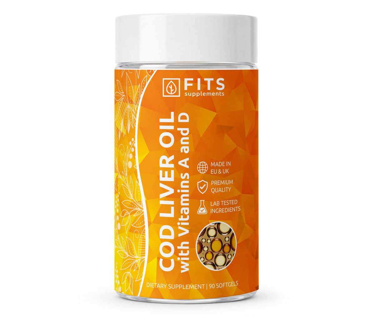 Olio di fegato di merluzzo con vitamine A e D 90 capsule molli