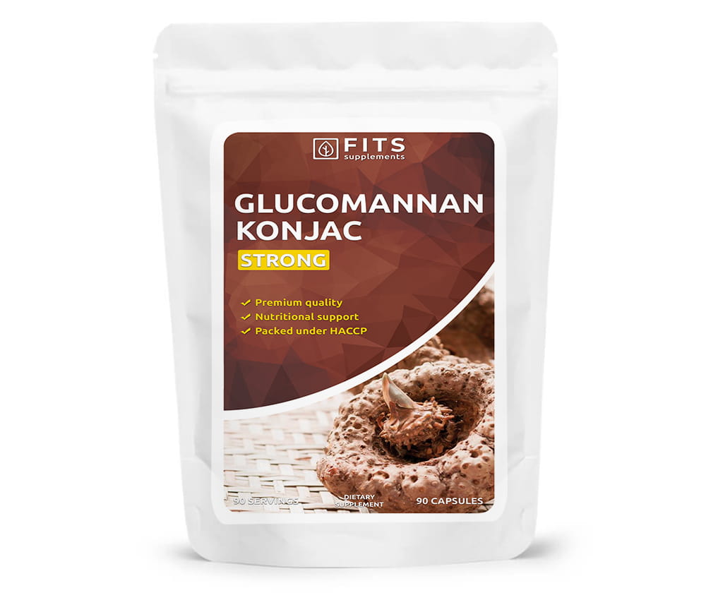 Glucomannano Konjac Forte 600mg 90 capsule