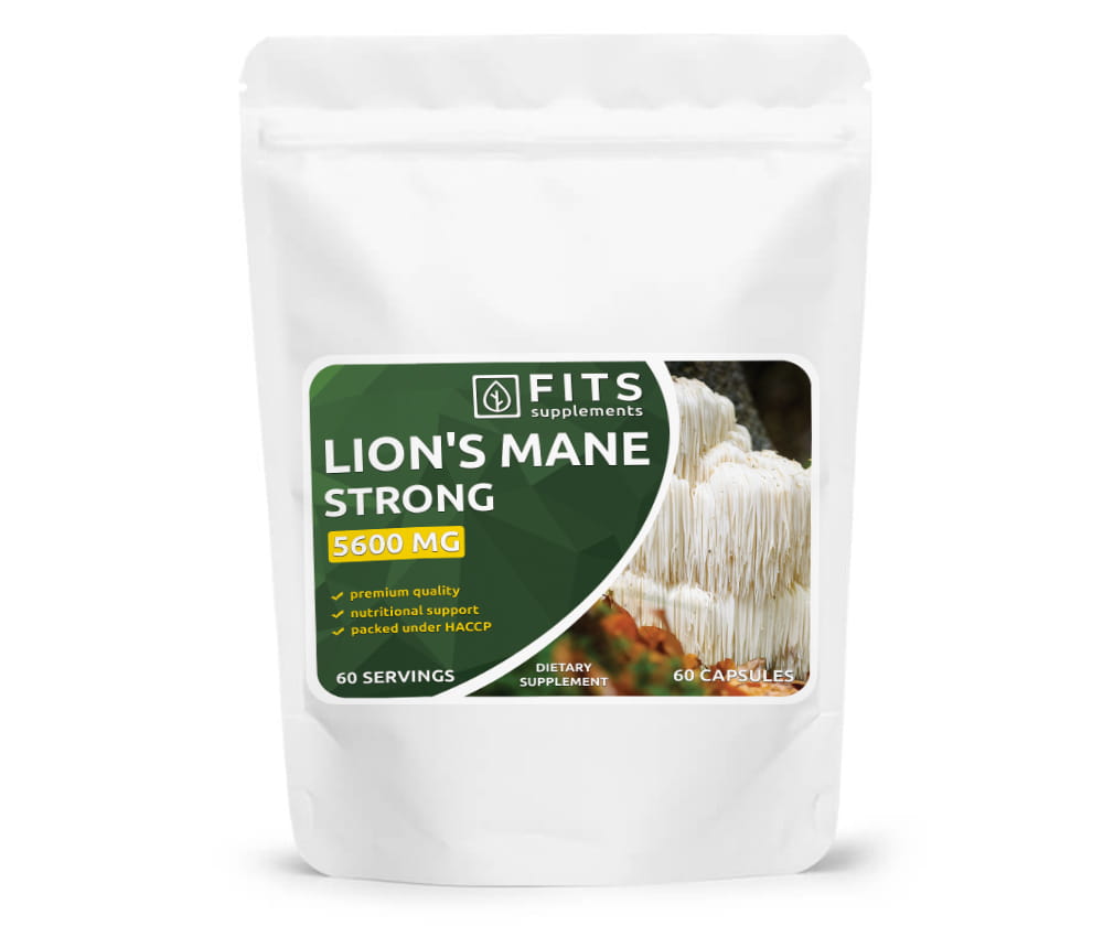 Lion's Mane Strong 5600mg 60 capsules