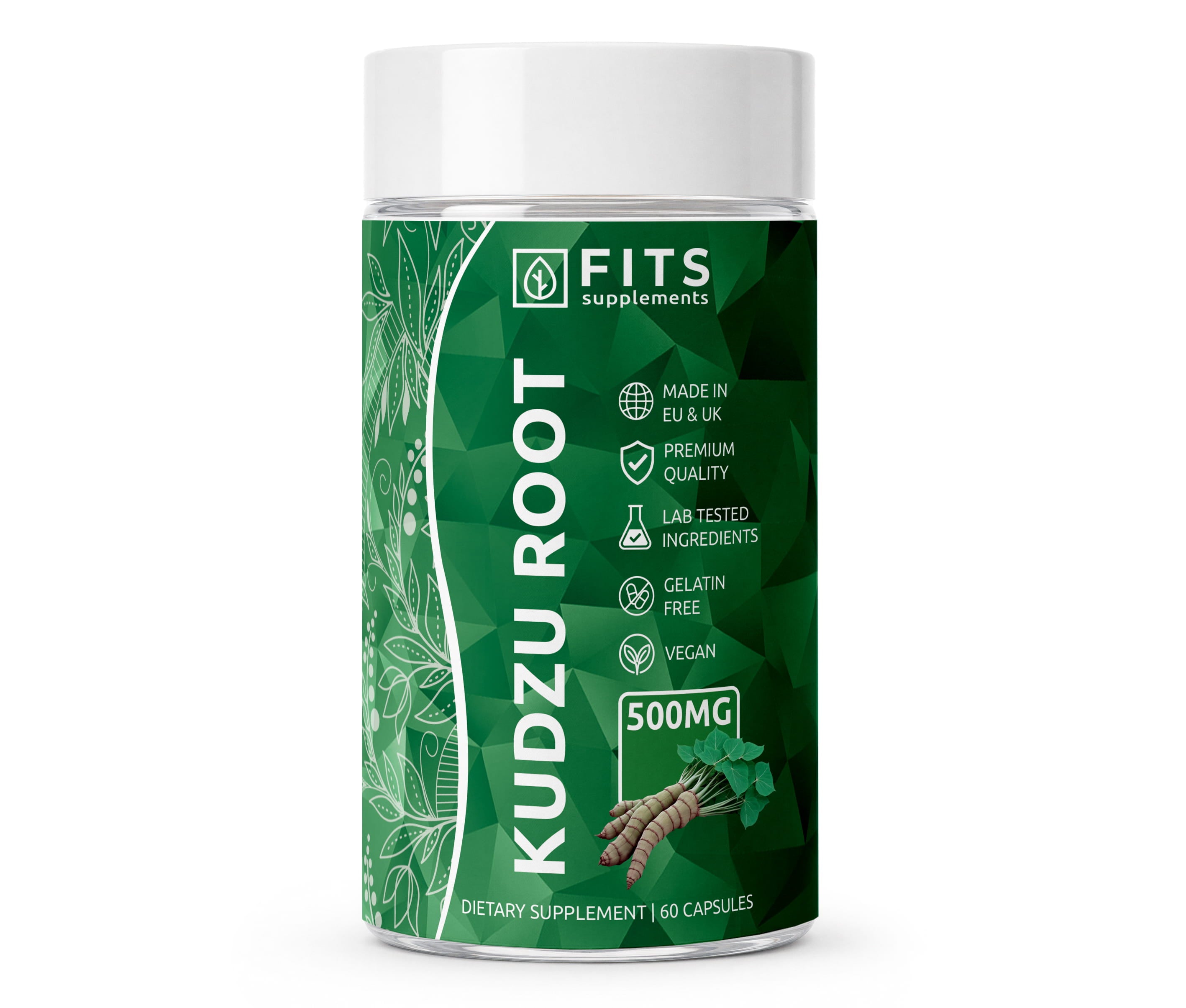Radice di Kudzu 500mg 40% Isoflavoni 60 capsule