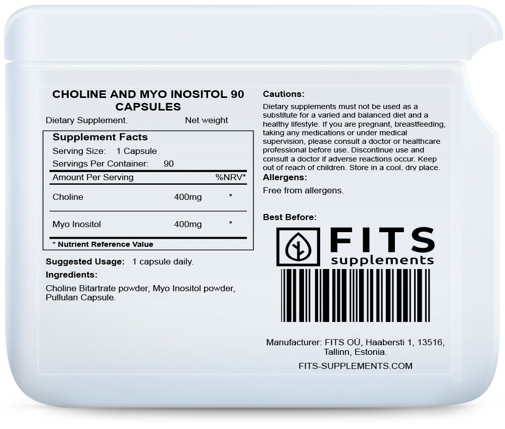 Colina e Mio Inositolo 90 capsule