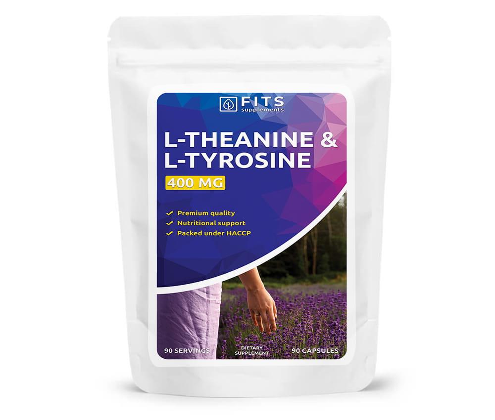 L-Teanina e L-Tirosina 90 capsule