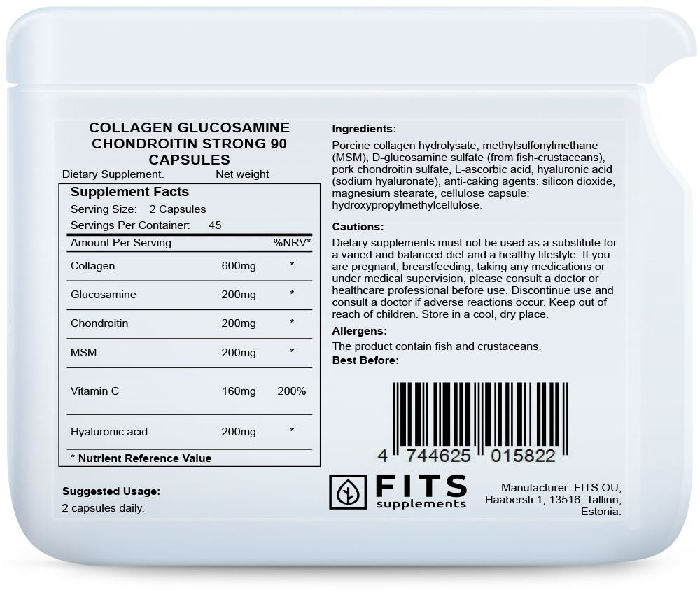 Collagene Glucosamina Condroitina Forte 90 capsule