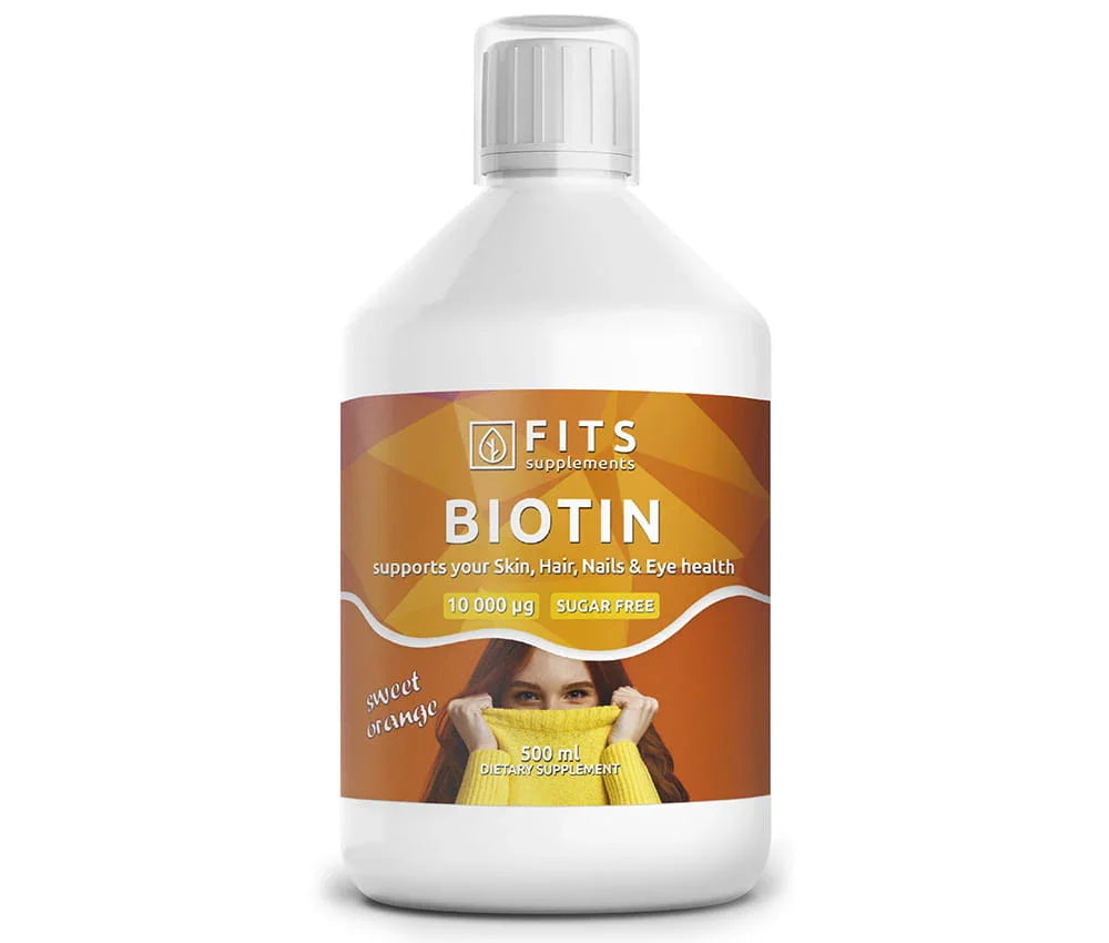 Biotina liquida 10000 mcg senza zucchero 500ml