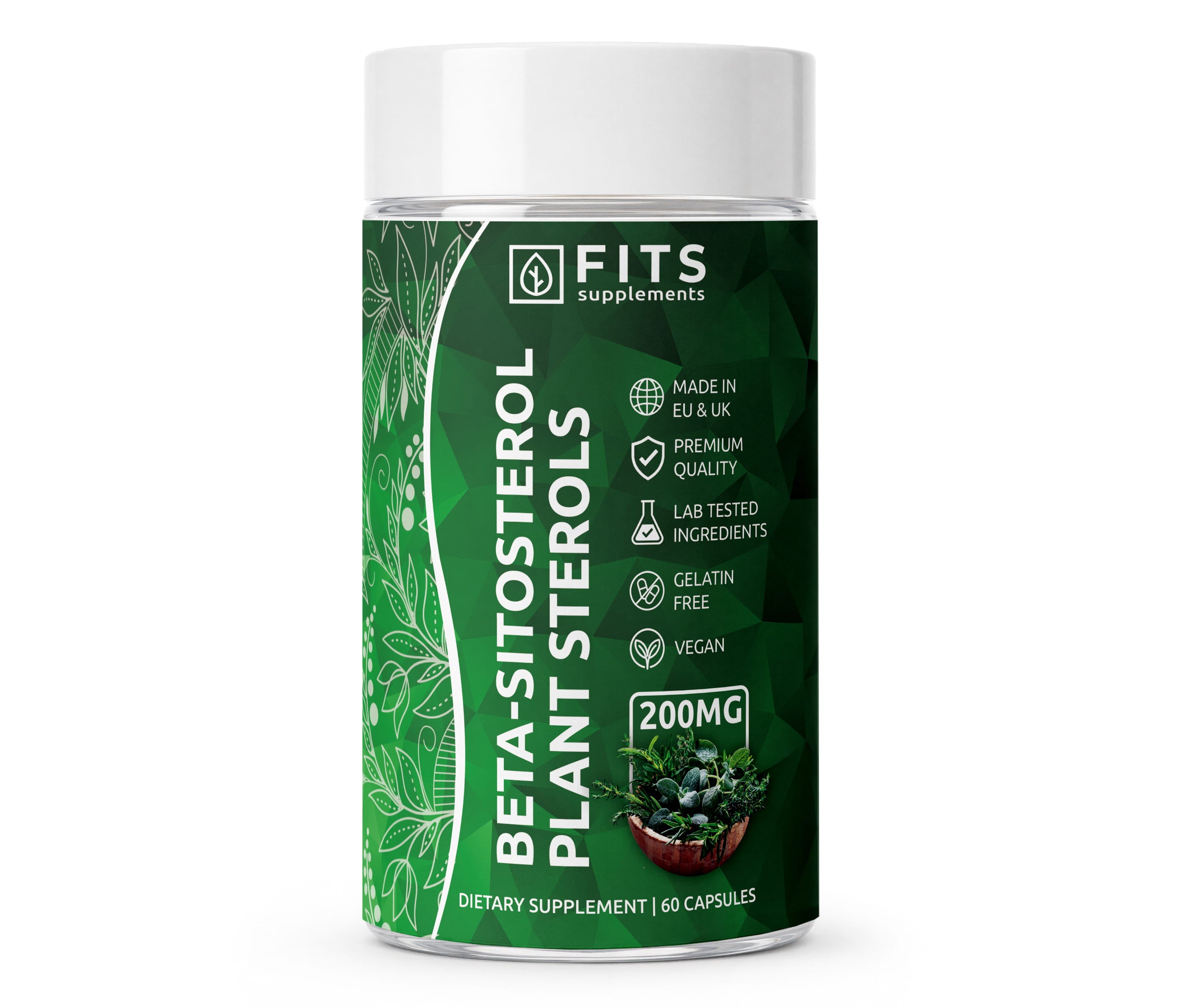 Beta-Sitosterolo Steroli Vegetali 200mg 60 capsule