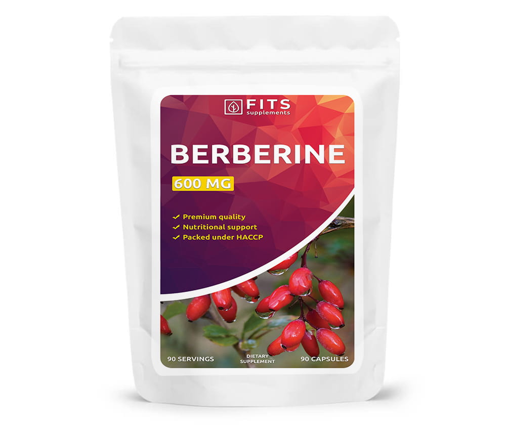 Berberina HCL Forte 600mg 90 capsule