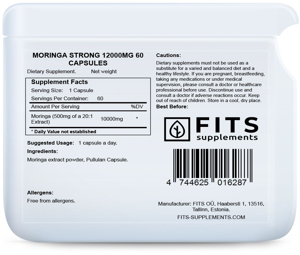 Moringa Forte 12000mg 60 capsule