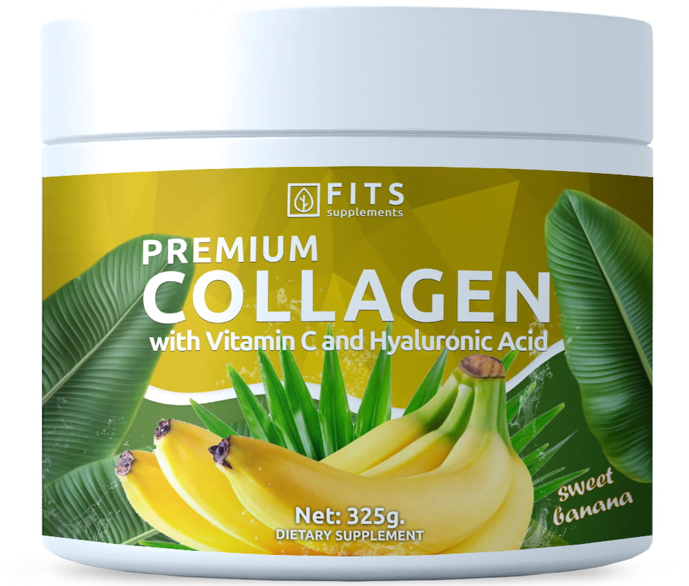 Collagene Premium Banana Dolce 325g polvere